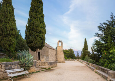 Marjan Hill - the church of St. Nicholas, Split